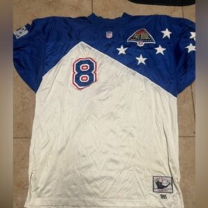 Mitchell & Ness Steve Young Blue and White Pro Bowl Jersey